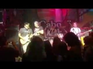 Cabo wabo with chad kroeger "born on the bayou" by ccr