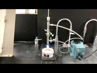 Diels alder reaction experiment part 2, reflux and isolation