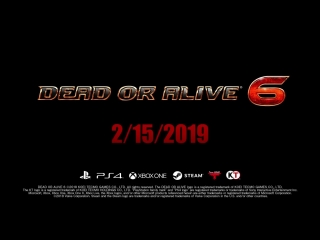 Трейлер даты выхода игры dead or alive 6!