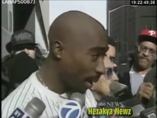 Rare 1994 throwback tupac shakur raw interview outside nyc courthouse