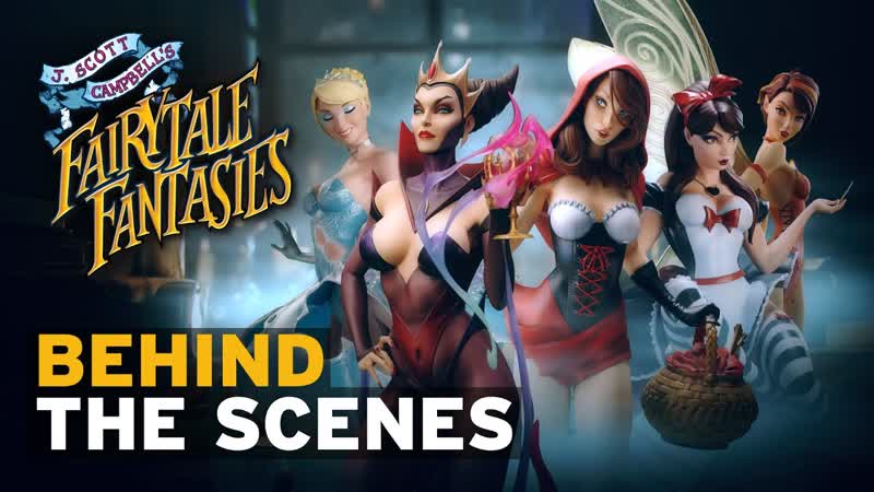 Creating the fairytale fantasies statue collection by j scott campbell behind the scenes
