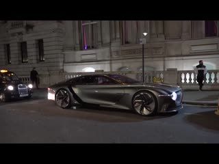 Bentley exp100gt x pininfarina battista 2000hp electric hypercar in london!!