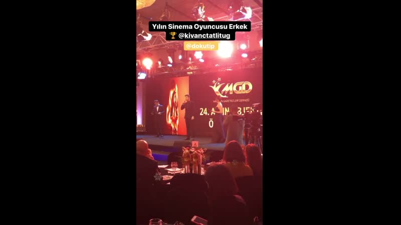 Kıvanç tatlıtuğ 24 altın objektif ödülleri yılın sinema erkek oyuncusu ödülünü kazandı (pt 2)