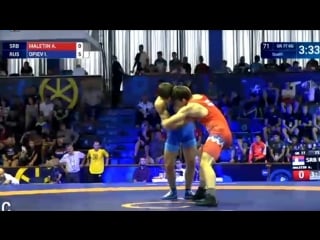 World championships islam opiev (rus) df andrija luka maletin (srb)