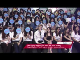 [video] 150807 mark (got7) @ simply k pop mark mc