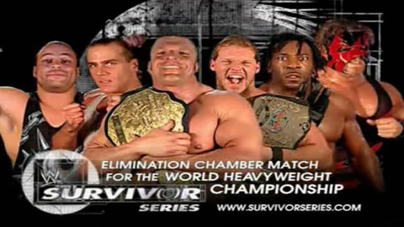 (wwe mania) survivor series 2002 world heavyweight championship elimination chamber match