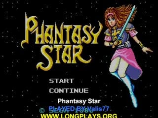 Master system longplay [054] phantasy star (part 1 of 5)