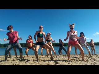 Zumba on a beach zhytomyr