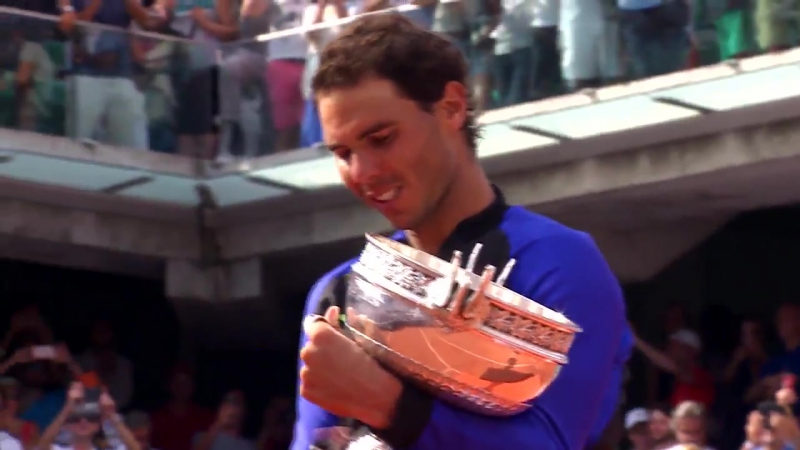 Теннис "ролан гаррос" 2017 надаль завоевал 10 й титул на «рг» и обошёл сампраса по выигранным «шлемам»