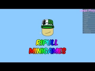 Роблокс roblox games lets play 2017 lena play ripull minigames