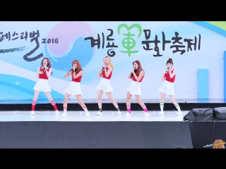 161002 계룡 지상군 페스티벌 레드벨벳 dumb dumb 직캠 by dafttaengk