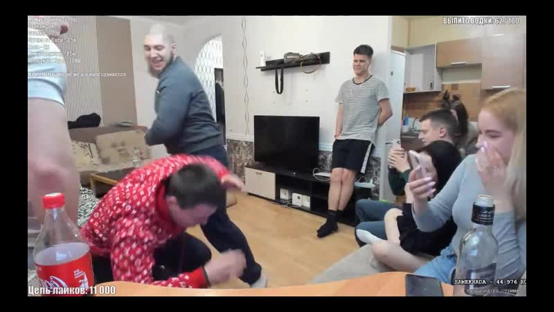 Удар с локтя и лосик💪🏻💪🏻💪🏻 mellstroy #challenge