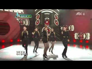 120314 brave girls nowadays you @ jtbc music on top