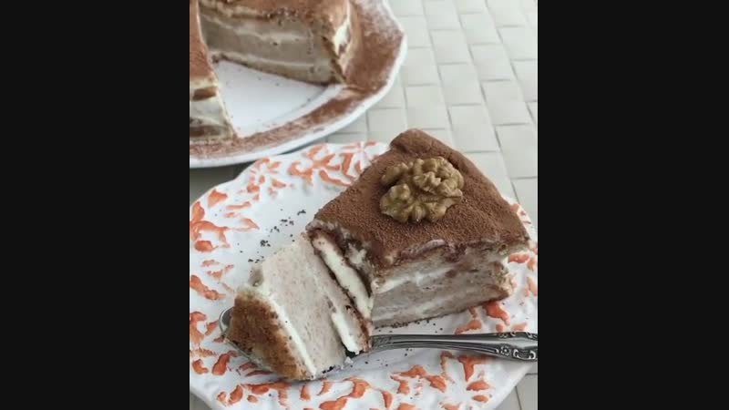 Тортик с заварным кремом