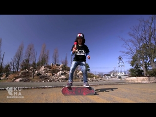 The most amazing 12 year old freestyle skateboarder