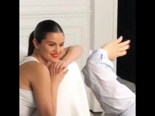 @selenagomez a few of my favorite memories from the first @rarebeauty photoshoot in january can’t wait for all of you to tr
