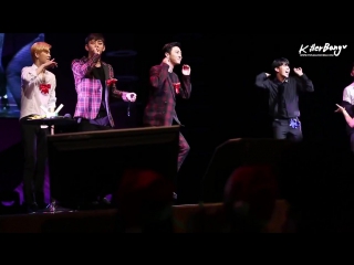 Fancam 25 12 2015 b a p на фан ивенте «y w f» в нагое