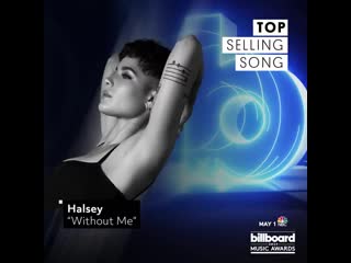 Bbmas top selling song @iamcardib, @sanbenito @jbalvin i like it @drake in my feelings @halsey without me @ladygag