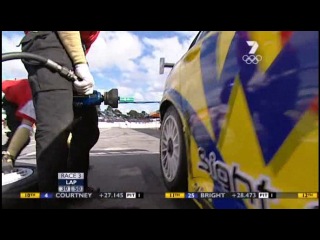 V8 supercars 2008 этап 4 барбагалло третья гонка