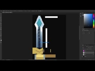 Hytale model maker sword modeling timelapse