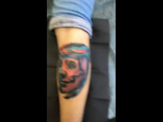 Сочная черепно телка ))