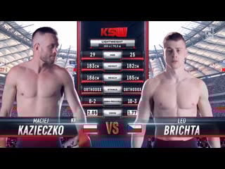 Ksw 83 maciej kazieczko vs leo brichta