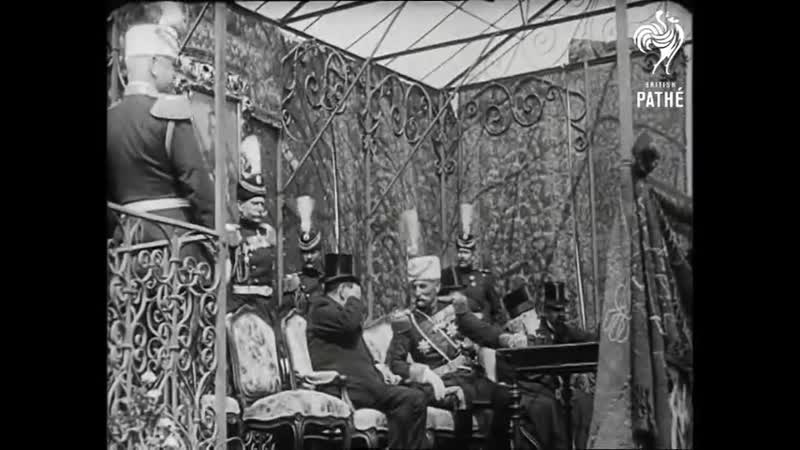 Король сербии петр i с премьер министром николой пашичем king peter i of serbia with prime minister nikola pasic