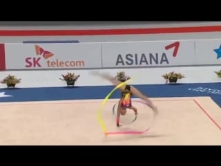 Katsiaryna halkina ribbon aa 2015 gwangju summer universiade