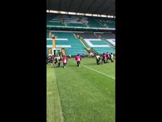 Celtic fc ucl training at paradise for the bhoys