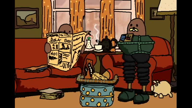 Gondola walles and gromit