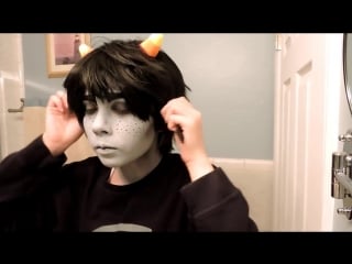 Homestuck karkat vantas makeup tutorial