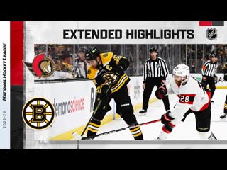 Ottawa senators vs boston bruins mar 21, 2023 highlights