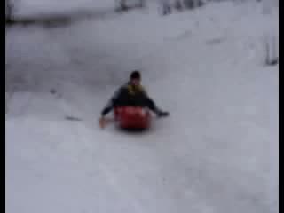 Fucking snow kayaking 3