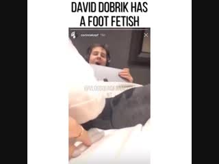 Davids foot fetish