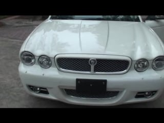 08 jaguar super 8 v8 1 owner porcelain white dove only 39k miles supercharged xjr for sale