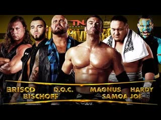 Tna ppv slammiversary aces & eights vs magnus & samoa joe & jeff hardy