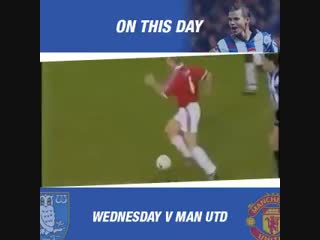 On this day 20 years ago goals from @niclasalex and wim jonk sealed a 3 1 win over @manutd at hillsborough swfc