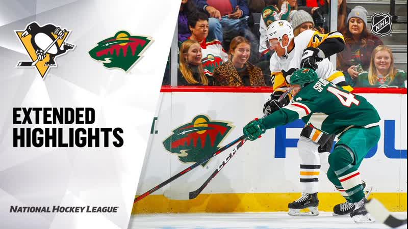 Pittsburgh penguins vs minnesota wild oct 12, 2019 highlights hd