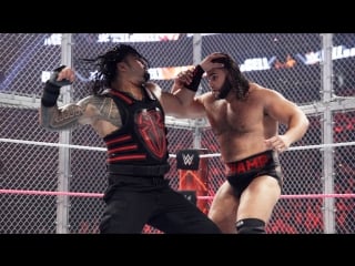 (wwe mania) hell in a cell 2016 roman reigns(c) vs rusev united states championship