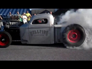 Best of hot rod burnouts ( pure sound ) (hd)