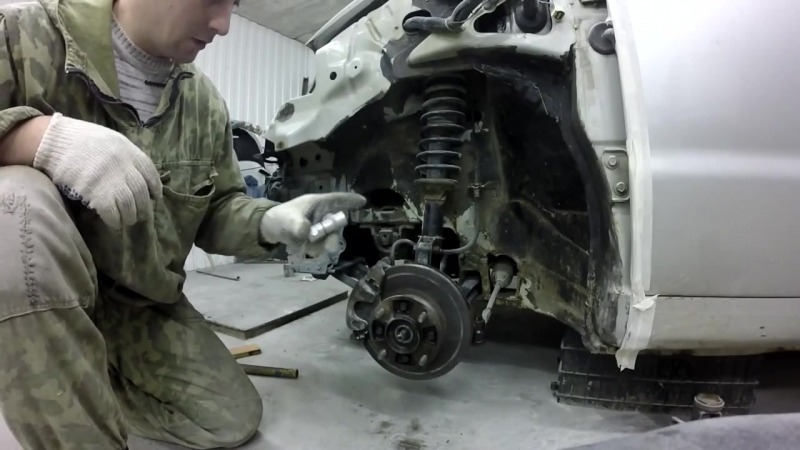 Matiz замена подшипников передней ступицы daewoo matiz