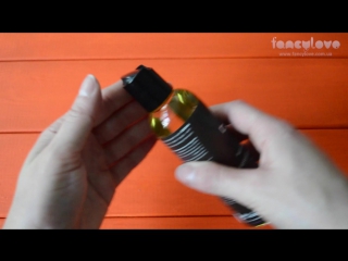 Съедобное массажное масло dona