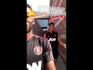 Toto and timbo at @ucla mutour mufc [ig]