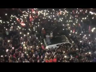 Диджей на протестах ливан (vhs video)
