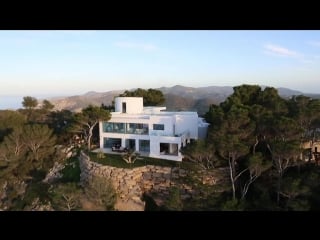 Seafrontline property with one of the best sea views on ibiza luxury villas ib