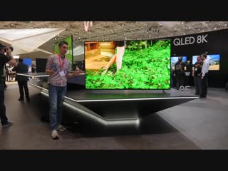 Смотрим первый 8k qled телевизор от samsung