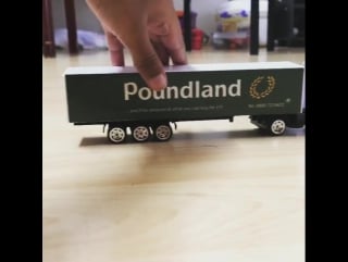 My new lorry from poundland #poundland #poundland лондон