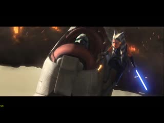 Ahsoka is kicking some mandalorian asses!