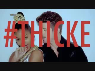 Blurred lines robin thicke (unrated version) full hd [ ню легкая эротика голые модель фигура спорт sport секс] не секс brazze