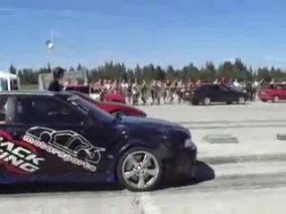 1100hp audi s2 coupe vs 1200hp nissan 300zx v6 1